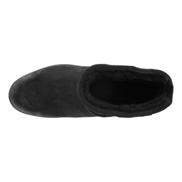 NWT abeo Pro Blaine Black Suede Sheep Sheerling Winter Boots - Picture 2 of 6